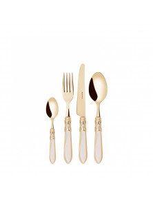 Aladdin Gold, Set 24 posate, Scatola compact, Casa Bugatti