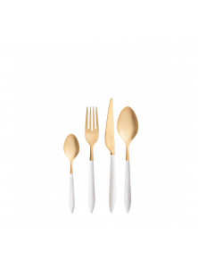 Ares oro, Set Posate 24 pz, Scatola gallery, Casa Bugatti