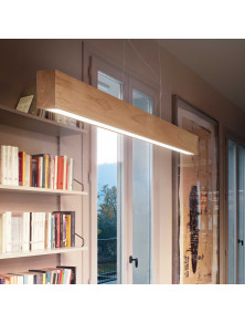 Craft sp, Sospensione legno, Ideal Lux