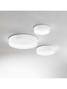 Ziggy pl d45, Plafoniera tonda, Ideal Lux