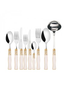 SELENE, Cutlery Set 75 Pcs, Gallery Box, Casa Bugatti