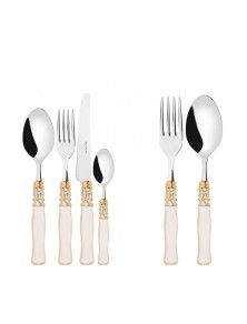 SELENE, Cutlery Set 50 Pcs, Gallery Box, Casa Bugatti