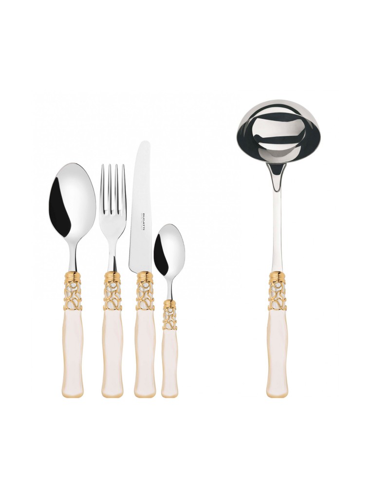 SELENE, Cutlery Set 49 Pcs, Gallery Box, Casa Bugatti