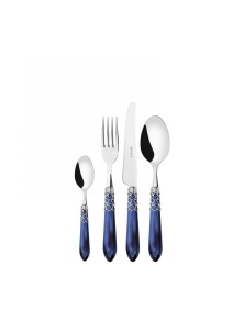 MELODIA Chrome Ring, Cutlery Set 24 Pcs, Gallery Box, Casa Bugatti