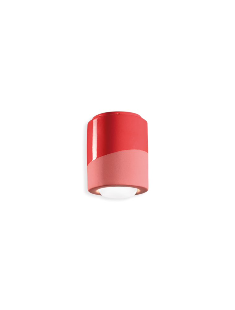 PI C986, Ceiling Lamp Ceiling Light in Ceramic, Ferroluce