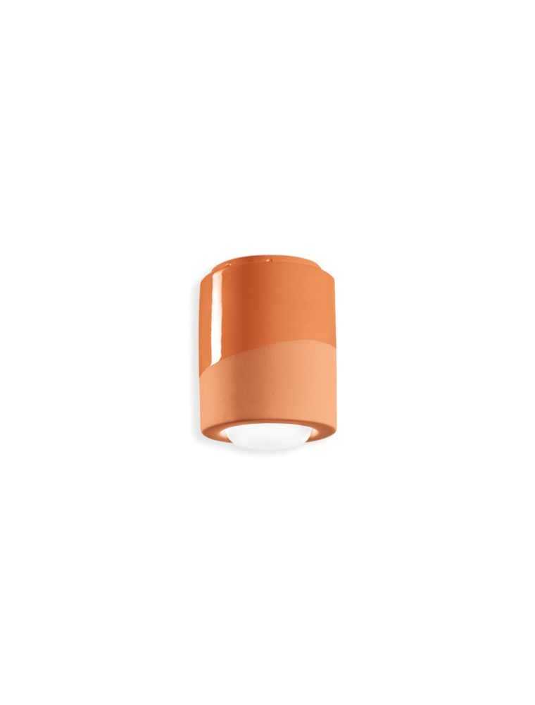 PI C986, Ceiling Lamp Ceiling Light in Ceramic, Ferroluce