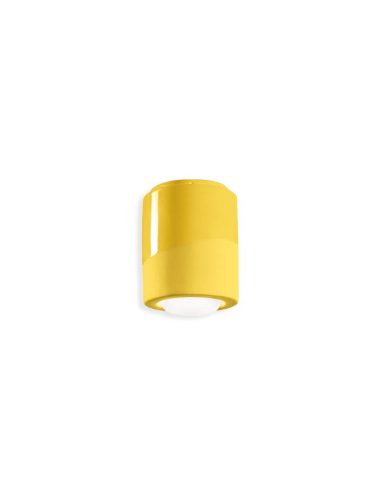 PI C986, Ceiling Lamp Ceiling Light in Ceramic, Ferroluce