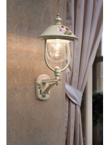 CLASSIC BARI A301-43, Lampada a Muro Applique in Alluminio, Ferroluce