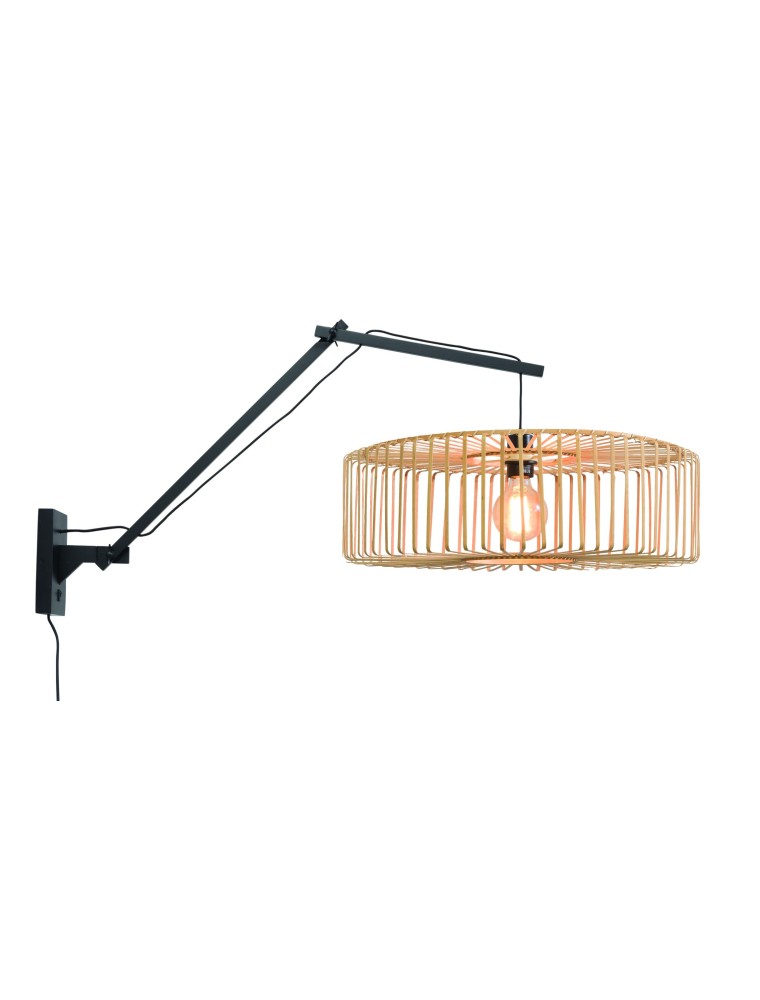 BROMO 6018, Bamboe Wandlamp voor Interieur, Good&Mojo