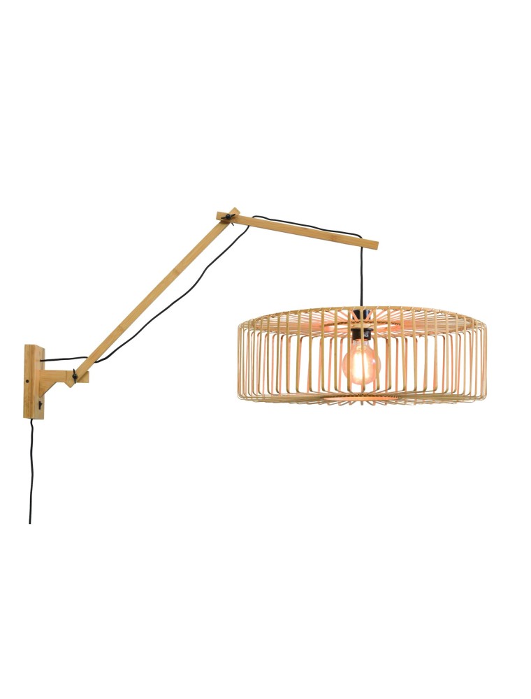 BROMO 6018, Bamboe Wandlamp voor Interieur, Good&Mojo