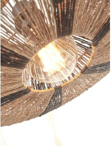 IGUAZU 5514, Vloerlamp in bamboe en jute voor interieur, Good&Mojo