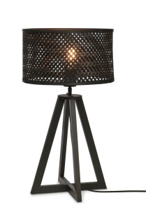 JAVA 3218, Lampe de table en bambou pour l'intérieur, Good&Mojo