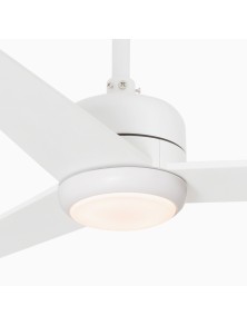 NU LED, ventilateur avec lumière, Faro Barcelona