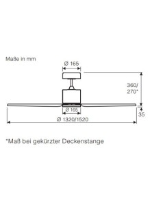 ECO CONCEPT 152, Ventilator zonder licht, CasaFan