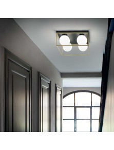 LINGOTTO PL4, Plafondlamp, Ideal Lux