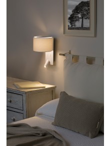 FOLD, Applique avec Lecteur LED pour Intérieur, Faro Barcelona