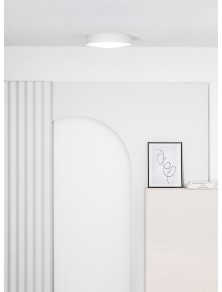 Vuk, interior ceiling light, Faro Barcelona