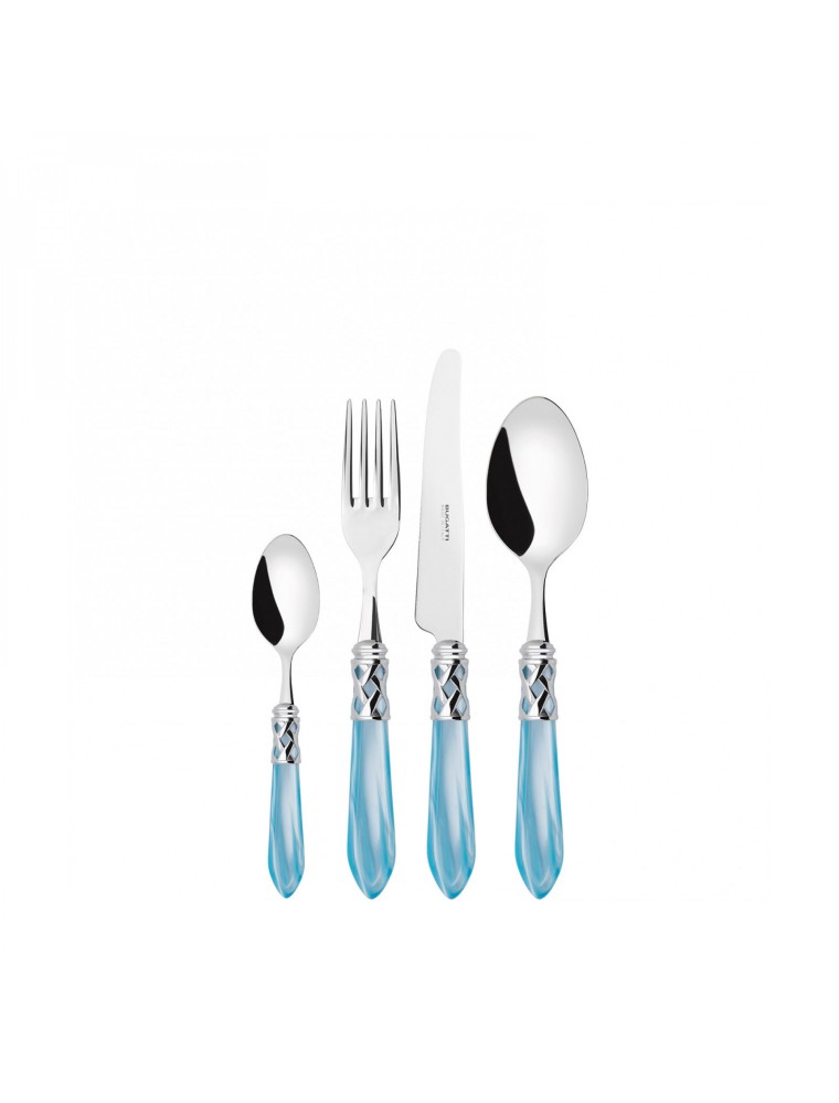 ALADDIN Chrome Ring, Cutlery Set 24 Pcs, Gallery Box, Casa Bugatti