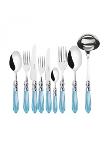 ALADDIN Chrome Ring, Cutlery Set 75 pcs, Gallery Box, Casa Bugatti