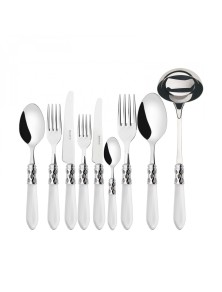 ALADDIN Chrome Ring, Cutlery Set 75 pcs, Gallery Box, Casa Bugatti