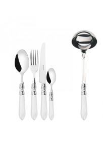 ALADDIN Chrome Ring, Cutlery Set 49 pcs, Gallery Box, Casa Bugatti