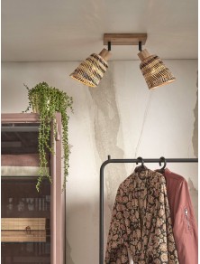 JAVA 2, Bamboo ceiling light, Good&Mojo