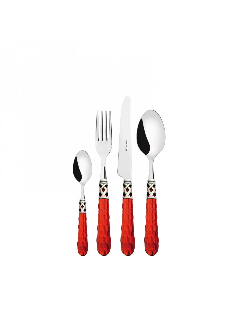 BOHEMIA Chrome Ring, Cutlery Set 24 Pcs, Gallery Box, Casa Bugatti