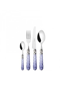 CRISTALLO, Chromed Ring, Cutlery Set 24 Pcs, Box Gallery, Casa Bugatti