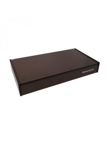 CRISTALLO Antiker Silberring, Besteckset 24-teilig, Wenge-Box, Casa Bugatti