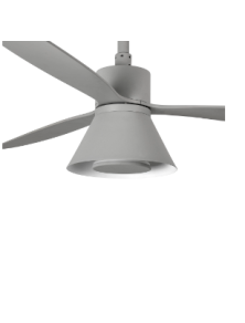 AMELIA CONE LED, ventilateur avec lumière, Faro Barcelona