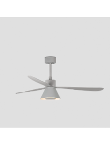 AMELIA CONE LED, ventilateur avec lumière, Faro Barcelona