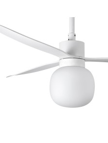 AMELIA BALL LED, ventilador com luz, Faro Barcelona