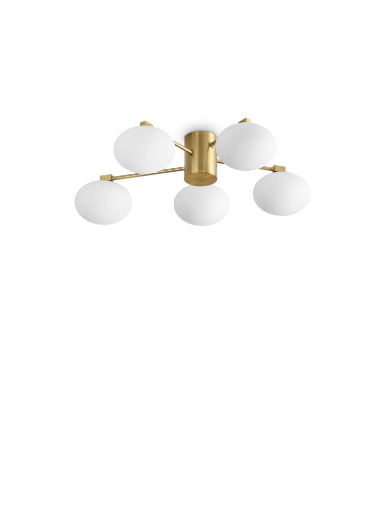 HERMES PL5 D60, Ceiling light, Ideal Lux