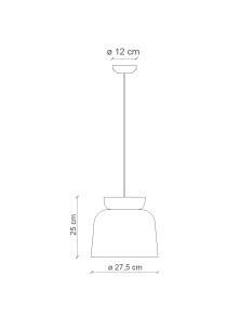 DECO' CORCOVADO C2744, Suspension, Ferroluce