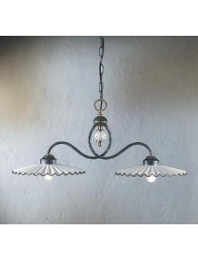 CLASSIC L'AQUILA C199, Suspension Ceiling Lamp with Ceramic Balance, Ferroluce