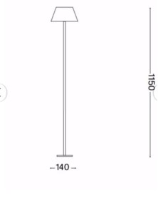 PURE pt, Lampadaire d'extérieur rechargeable, Ideal Lux