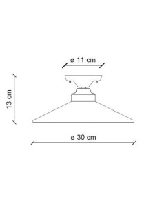 C1633, Plafoniera, Ferroluce