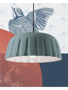 DECO' MADAME GRES C2570, Plafonnier Suspension en Céramique, Ferroluce