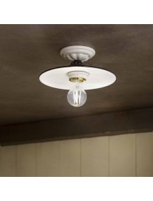 CLASSIC POTENZA C007, Ceiling Lamp Ceiling Light in Ceramic, Ferroluce