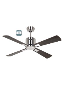 ECO NEO III 103, Fan without Light Brushed Steel Body, CasaFan