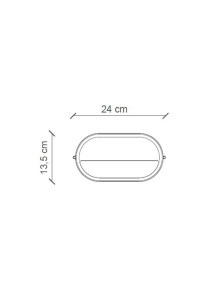 CLÁSICO BRINDISI C291-04, Lámpara de pared Aplica en cerámica, Ferroluce