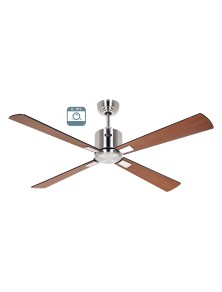 ECO NEO III 132, Fan without Light Brushed Steel Body, CasaFan