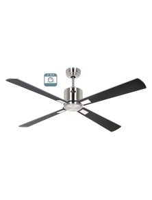 ECO NEO III 132, Fan without Light Brushed Steel Body, CasaFan