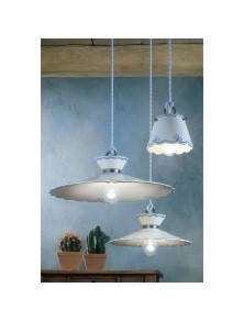 CLASSIC RAVENNA C893, Lampe de plafond suspension en céramique, Ferroluce