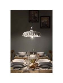 CLASSIC MODENA C901-02, Ceiling Lamp Suspension in Ceramic, Ferroluce