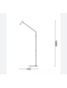 EASY PT, Floor lamp, Ideal Lux