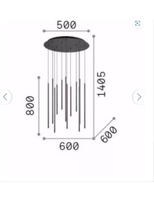 FILO SP12, suspensão, Ideal Lux