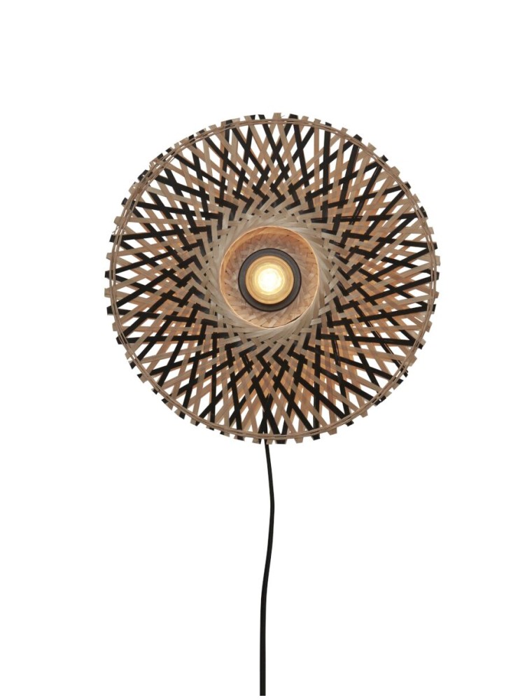 KALIMANTAN 8, Bamboe wandlamp voor interieur, Good&Mojo