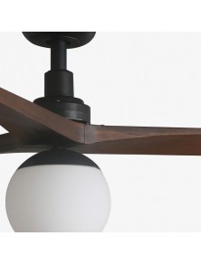 KLIM L, Ventilateur avec lumière, Faro Barcelona