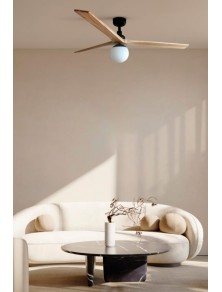 KLIM L, Ventilateur avec lumière, Faro Barcelona